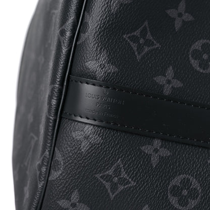 Louis Vuitton Monogram Eclipse Keepall Bandouliere 55 6 of 9