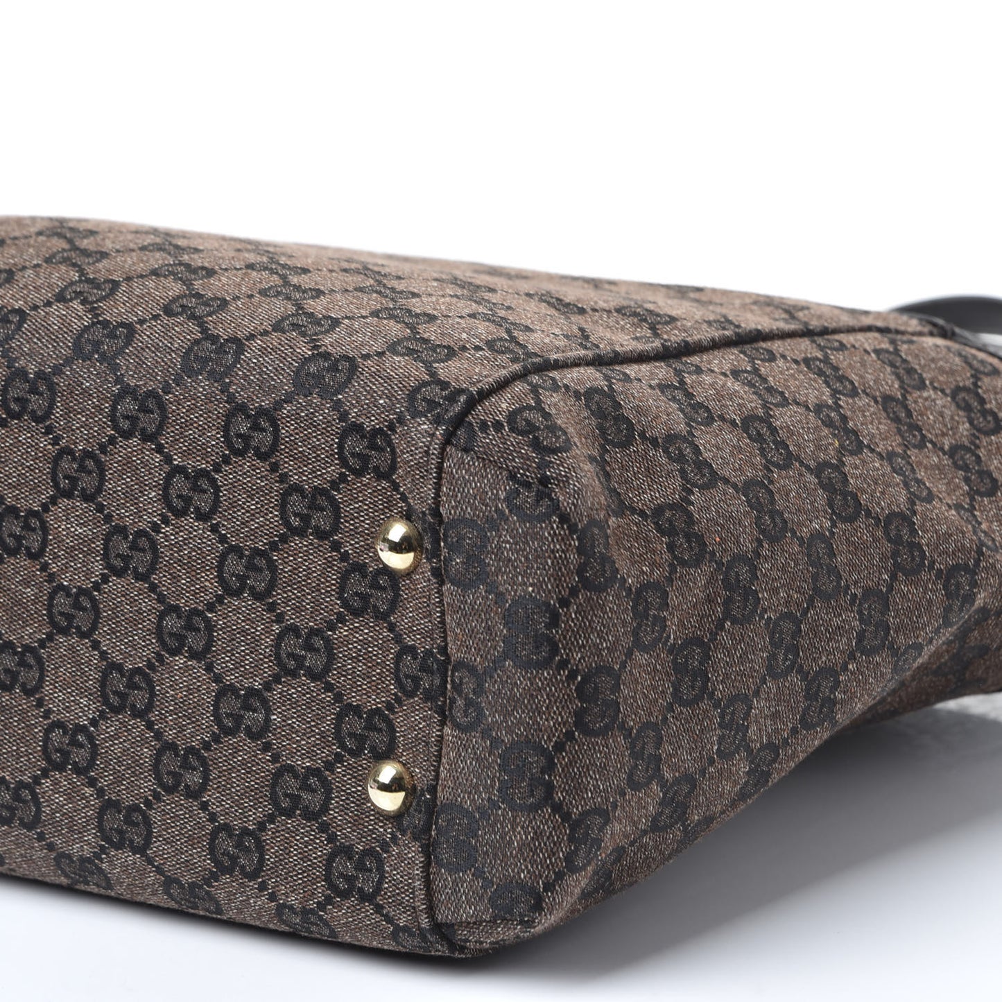Monogram Crest Tote Brown