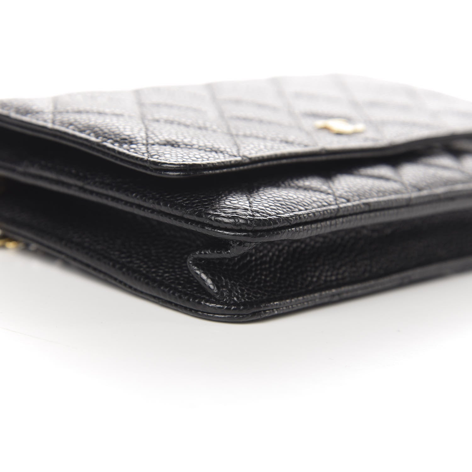 Chanel Caviar Quilted Wallet On Chain WOC Black 10 of 13