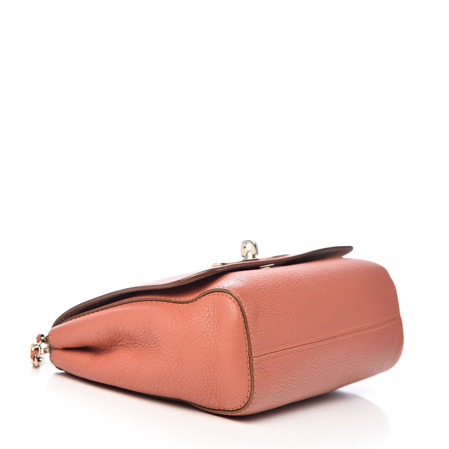 Mulberry Small Classic Grain Small Lily Flap Burnt Peach 4 of 13