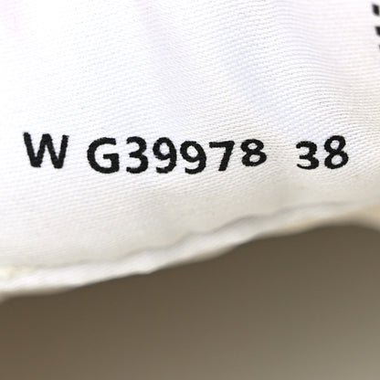 Chanel Calfskin Womens CC Sneakers 38 White Pink 9 of 10