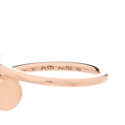 Cartier 18K Pink Gold Small Juste Un Clou Ring 51 5.75 5 of 6