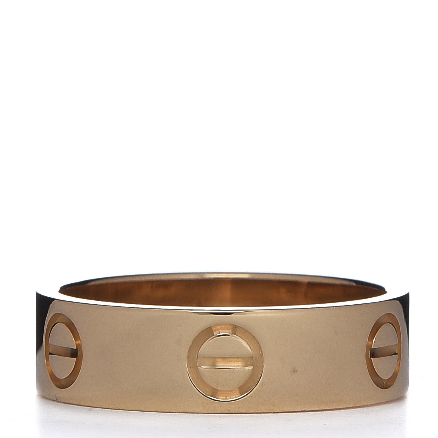 18K Yellow Gold 5.5mm LOVE Ring 54 7
