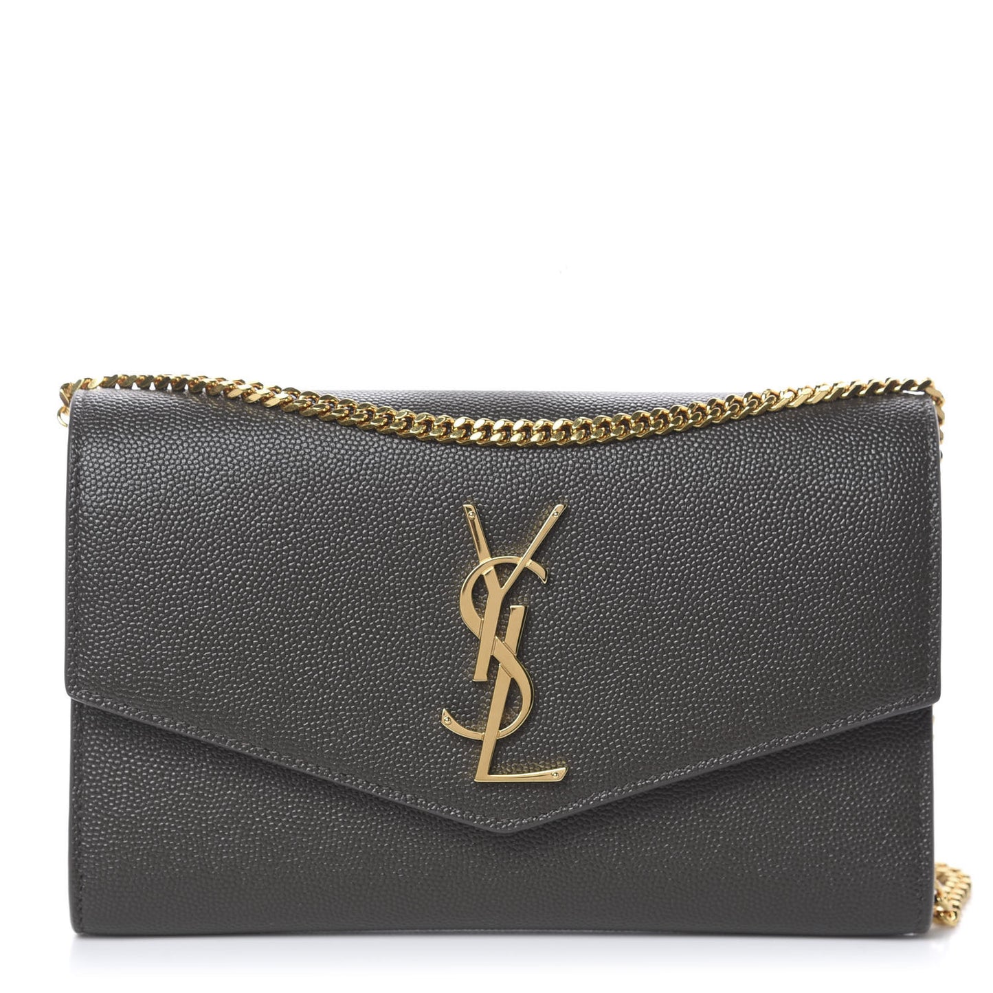 Grain De Poudre Uptown Chain Wallet Pebble