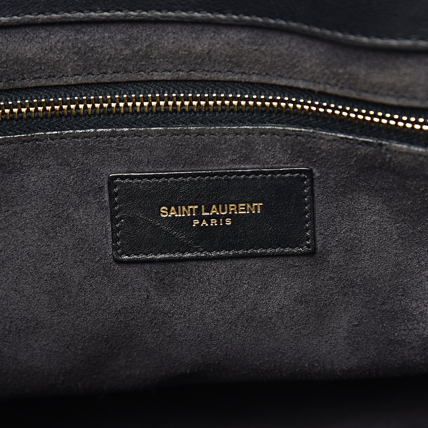 Saint Laurent Calfskin Large Sac De Jour Carryall Navy Blue 6 of 18