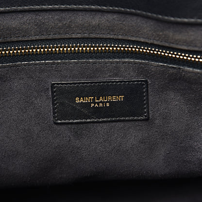 Saint Laurent Calfskin Large Sac De Jour Carryall Navy Blue 6 of 18