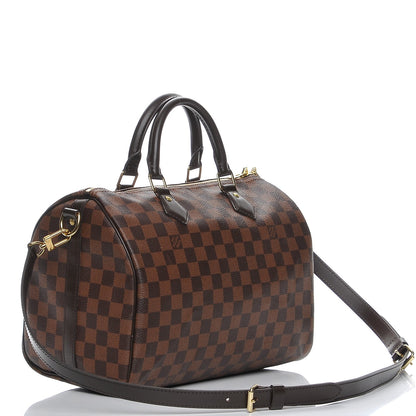 Louis Vuitton Damier Ebene Speedy Bandouliere 30 4 of 9
