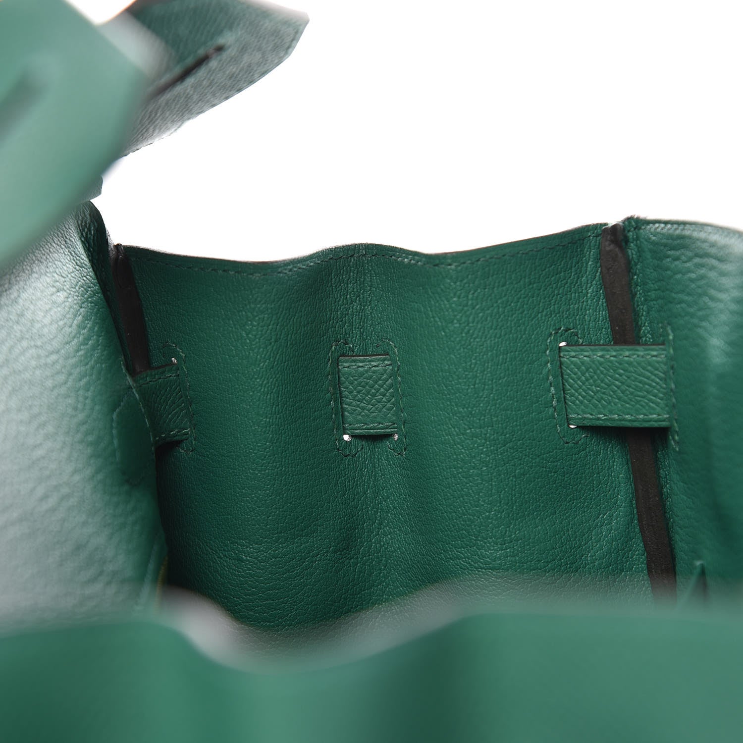 Hermes Epsom Birkin 30 Vert Vertigo 13 of 37