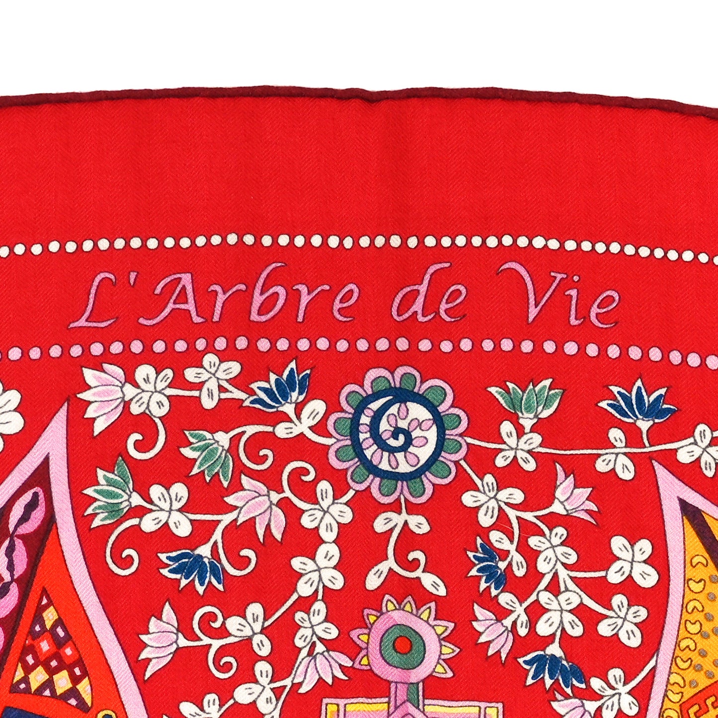 Cashmere Silk L'Arbre De Vi Shawl 140