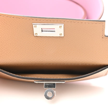 Hermes Swift Epsom Pocket Kelly Shoulder Strap Mauve Sylvestre Chai 3 of 6