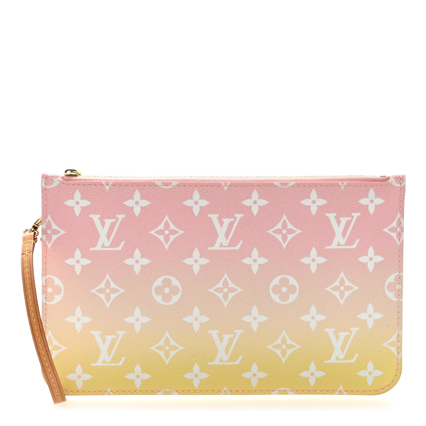 Monogram By The Pool Neverfull MM Pochette Light Pink