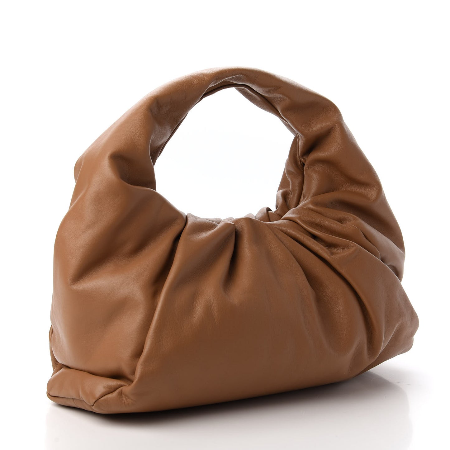Smooth Butter Calfskin Small The Shoulder Pouch Cammello