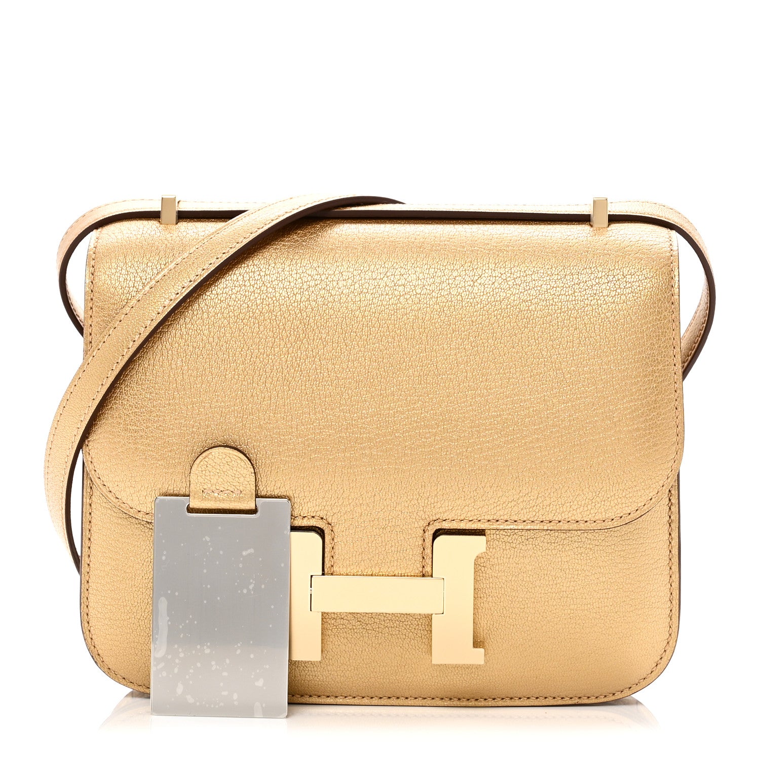 Hermes Metallic Chevre Chamkilight Constance 18 Dore 1835159