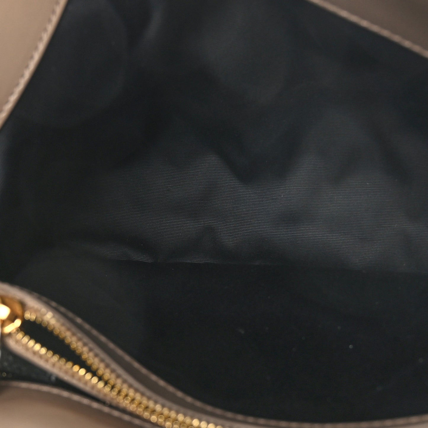 Calfskin Y Quilted Monogram Medium Loulou Chain Satchel Taupe