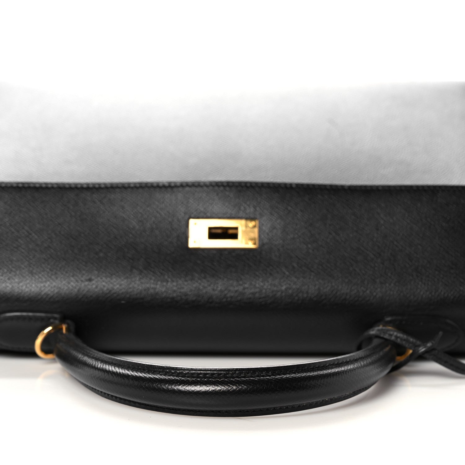 Hermes Epsom Kelly Sellier 35 Black 15 of 42
