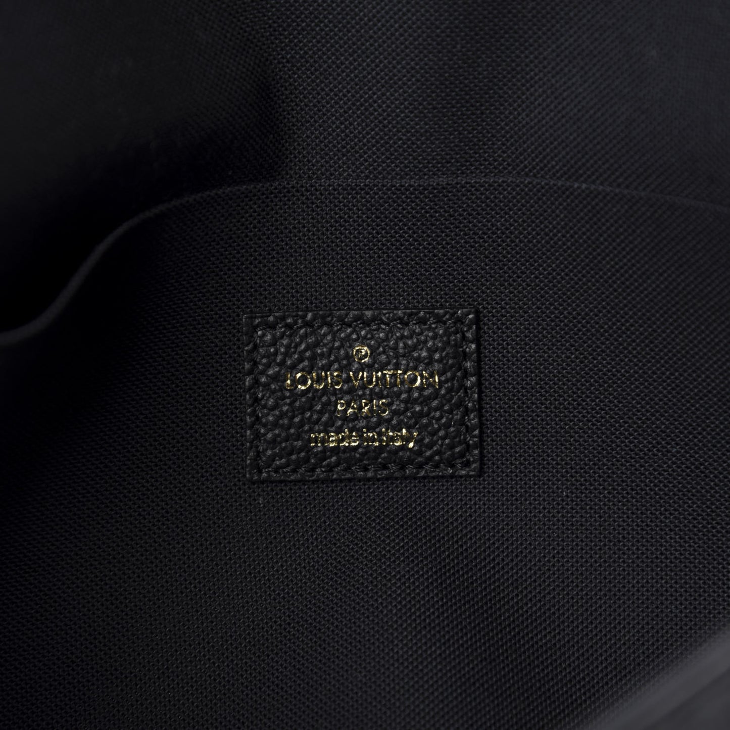 Empreinte Pochette Felicie Chain Wallet Black