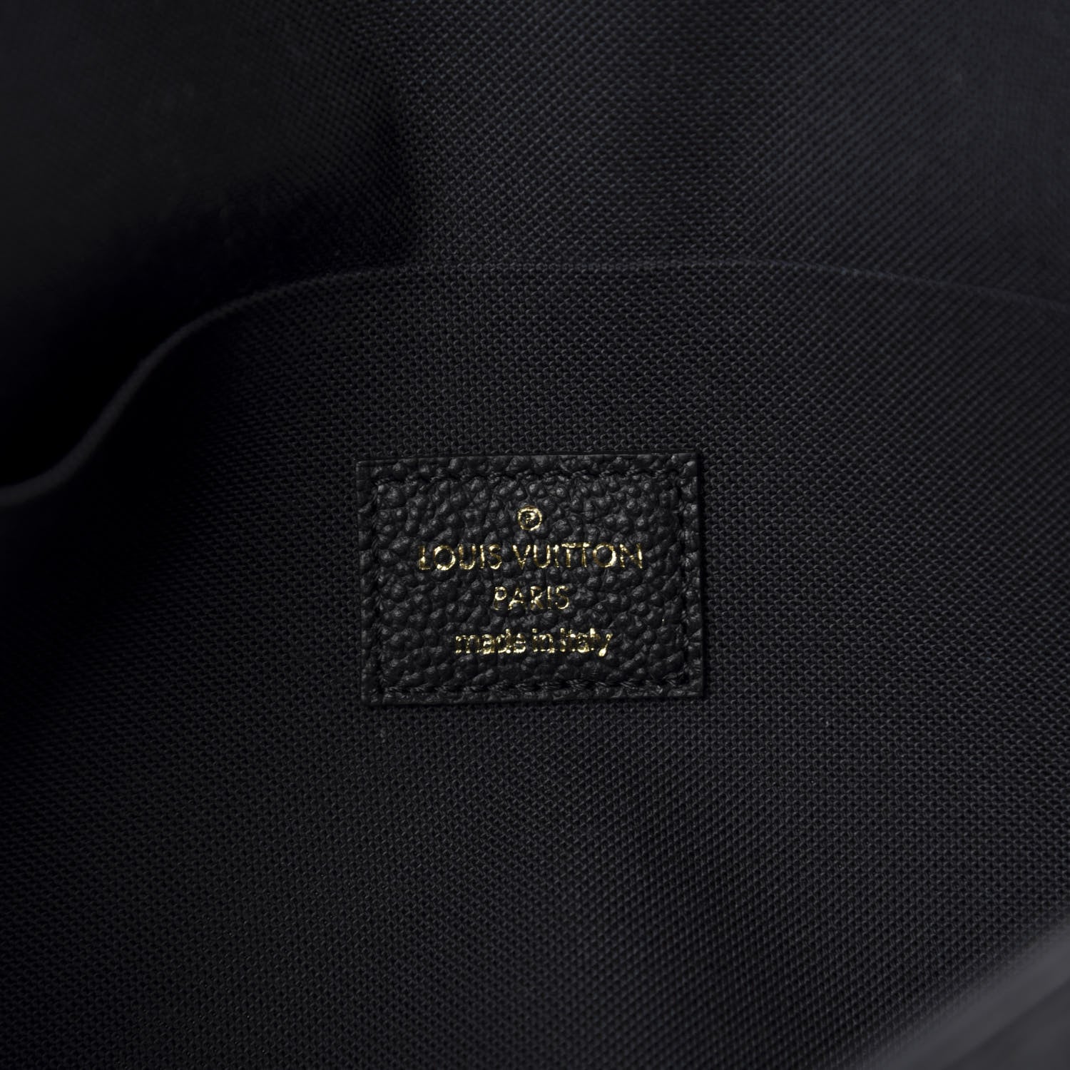 Louis Vuitton Empreinte Pochette Felicie Chain Wallet Black 8 of 11