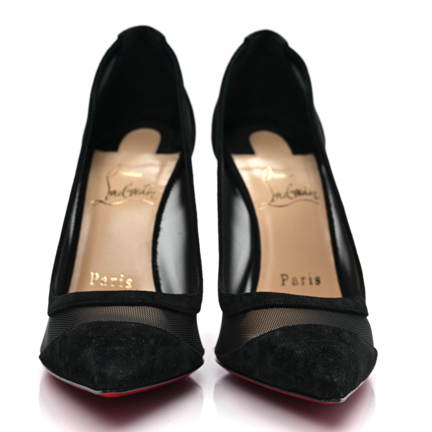 Veau Velours Rete Galativi 100 Pumps 36 Black