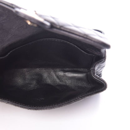 Chanel Aged Calfskin Quilted 2.55 Reissue Flap Belt Bag Clutch Black 4 of 10