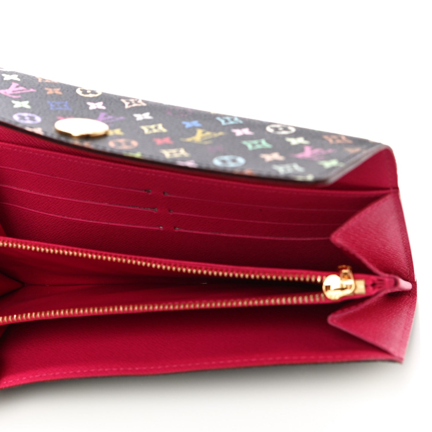 Monogram Multicolor Sarah Wallet Black Grenade