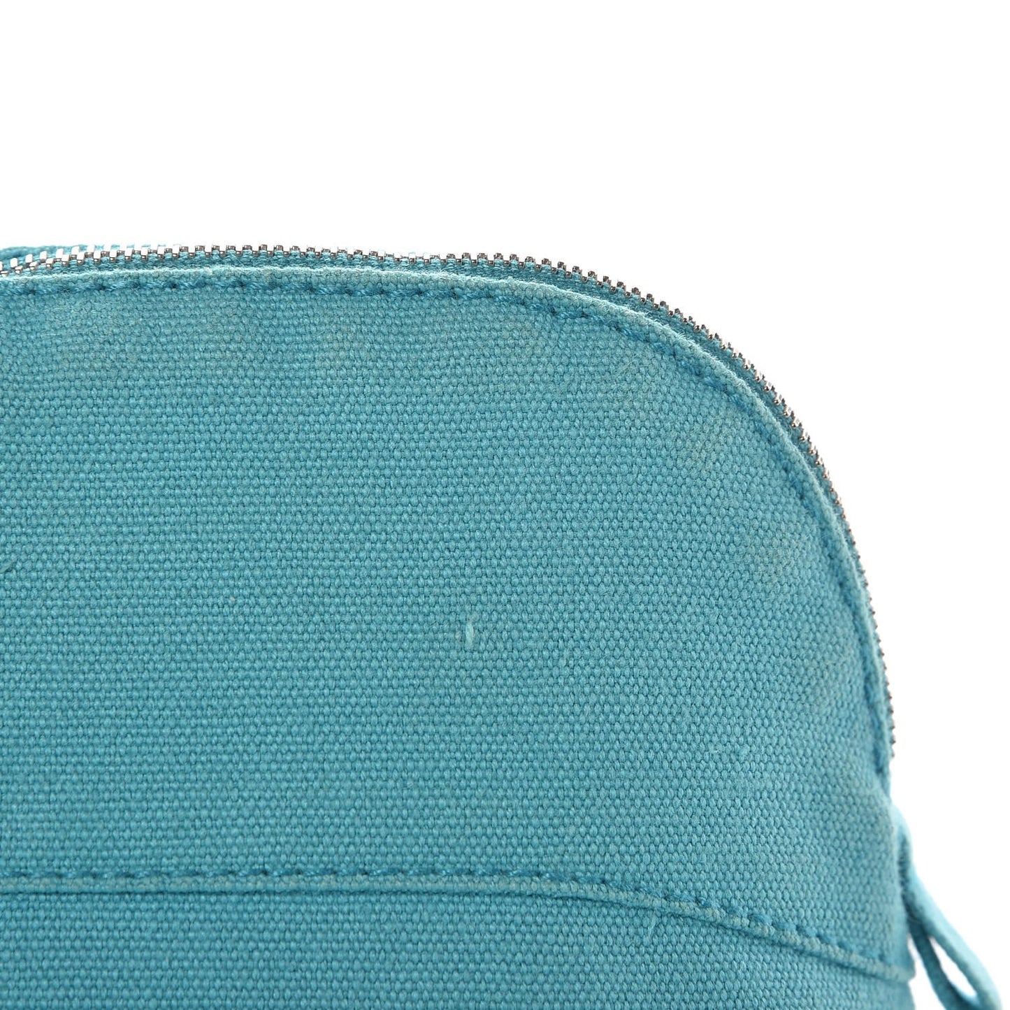 Cotton Canvas Bolide Travel Cosmetic Pouch MM Bleu Horizon