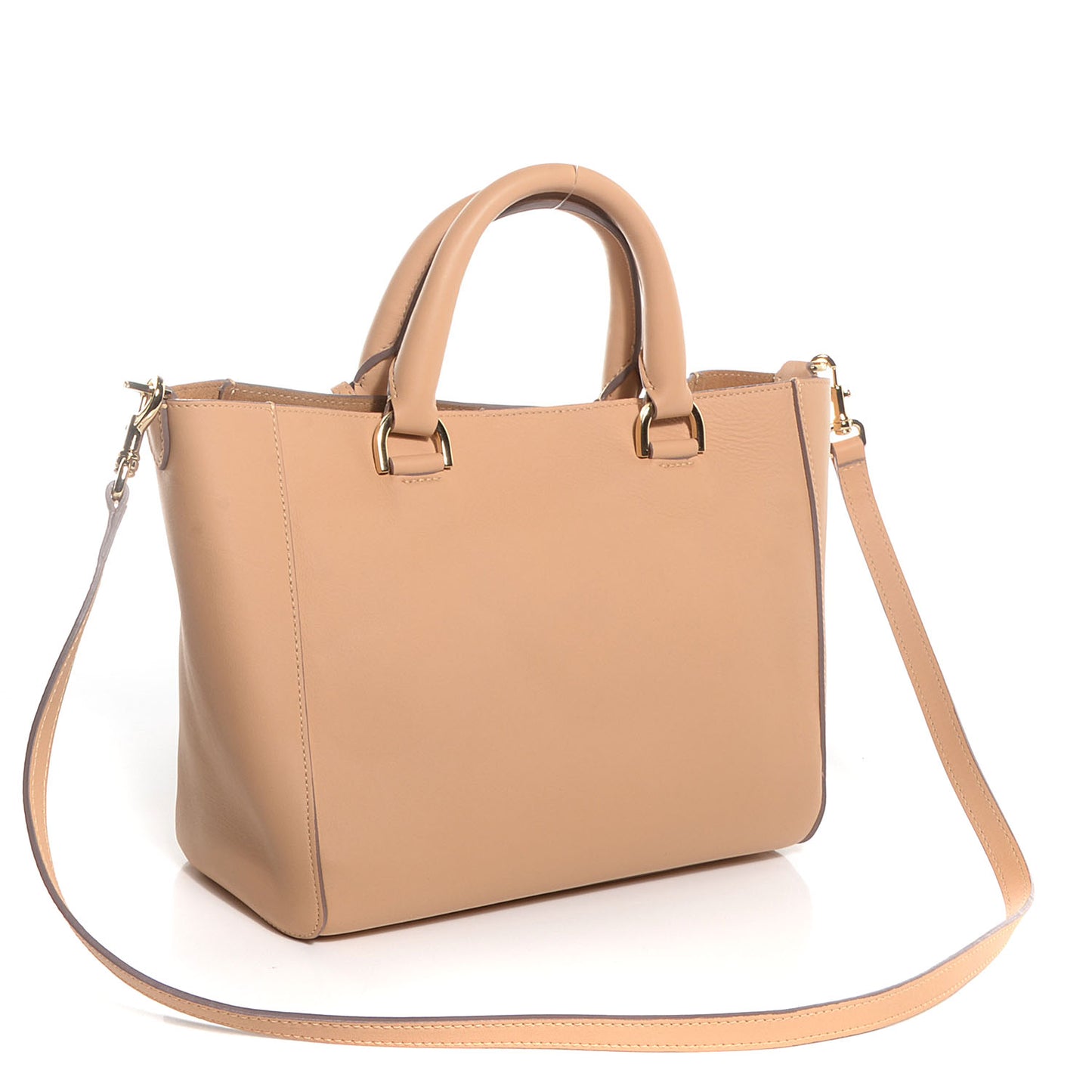 Silky Calf Small Willow Tote Wheat