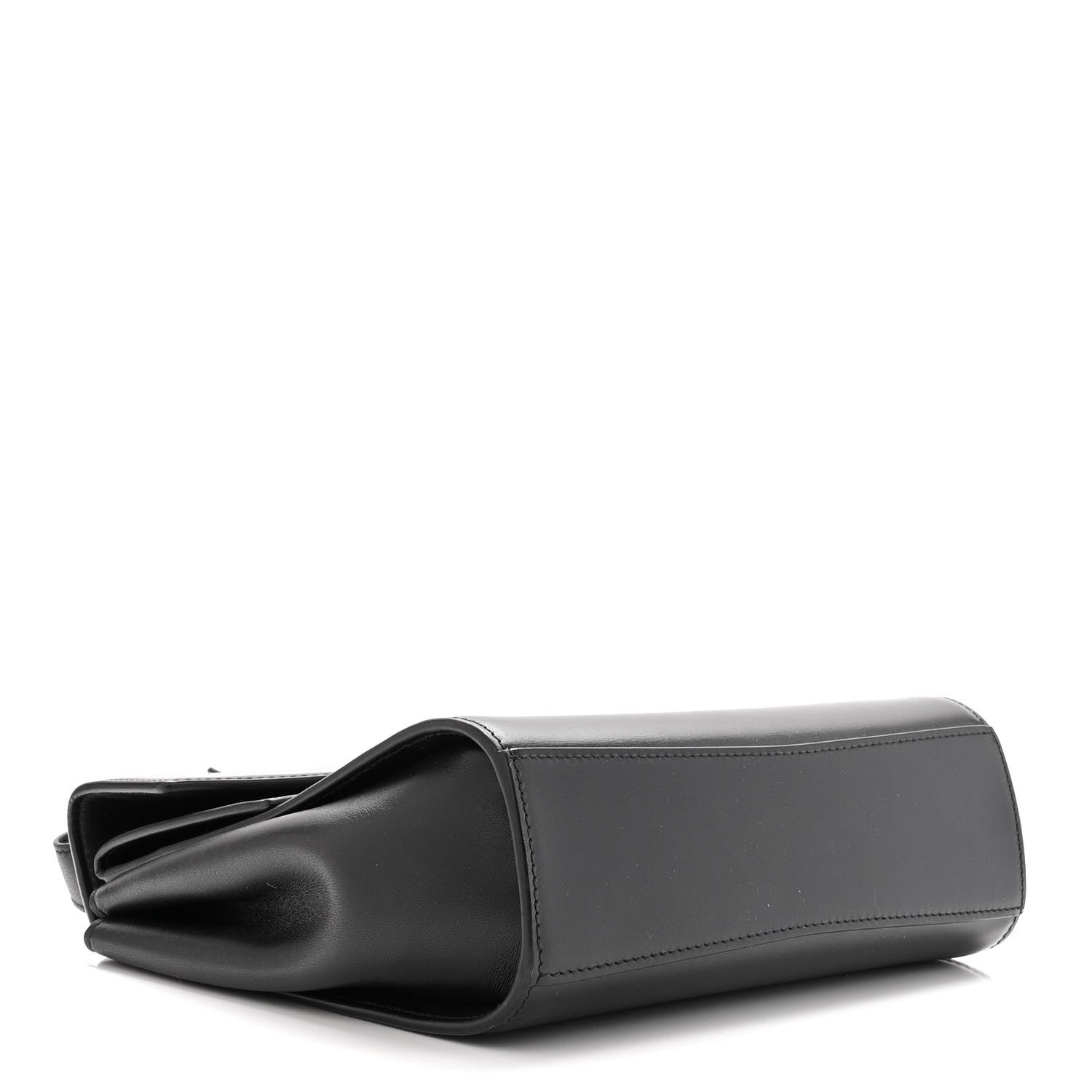 Bottega Veneta Box Calfskin Nappa Clip Bag Black 4 of 10