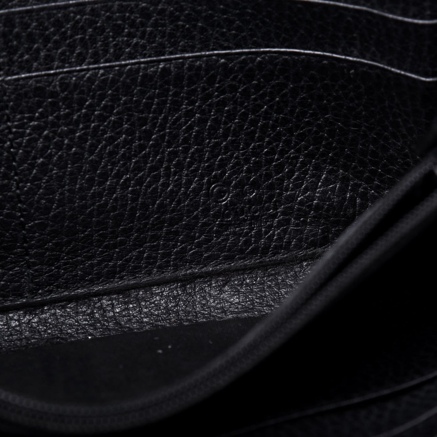 Guccissima Donna Long Wallet Black