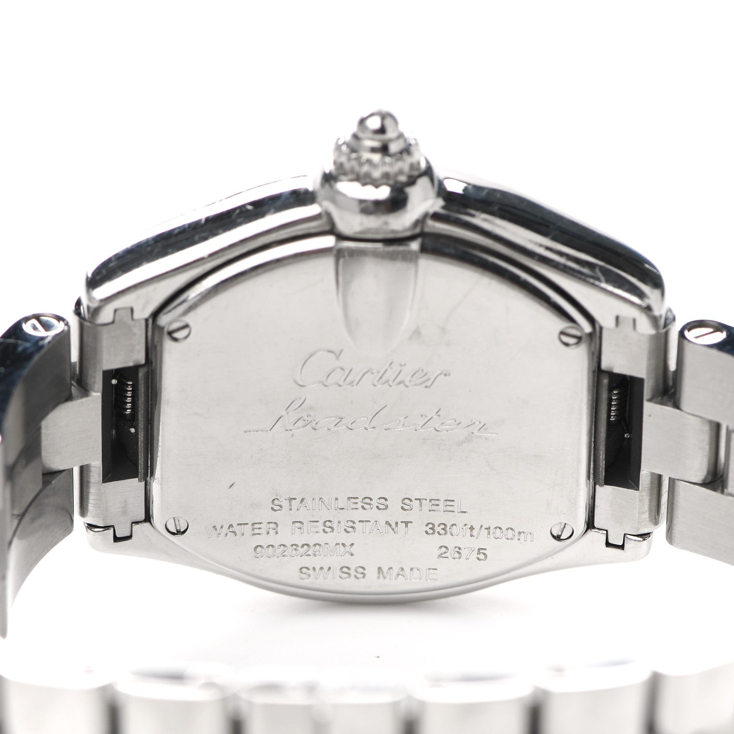 Cartier Stainless Steel 31mm Roadster Quartz Watch 4 of 5