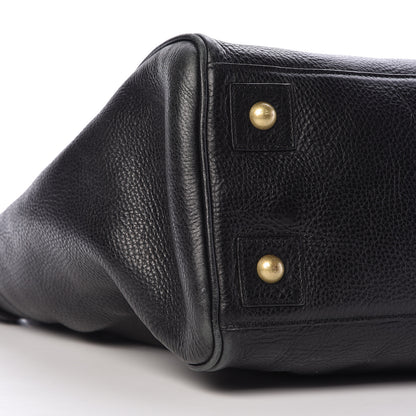 Mulberry Natural Leather Bayswater Tote Black 9 of 17