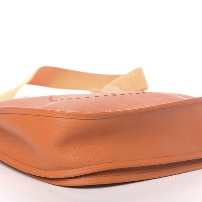 Hermes Epsom Evelyne II GM Orange 9 of 10