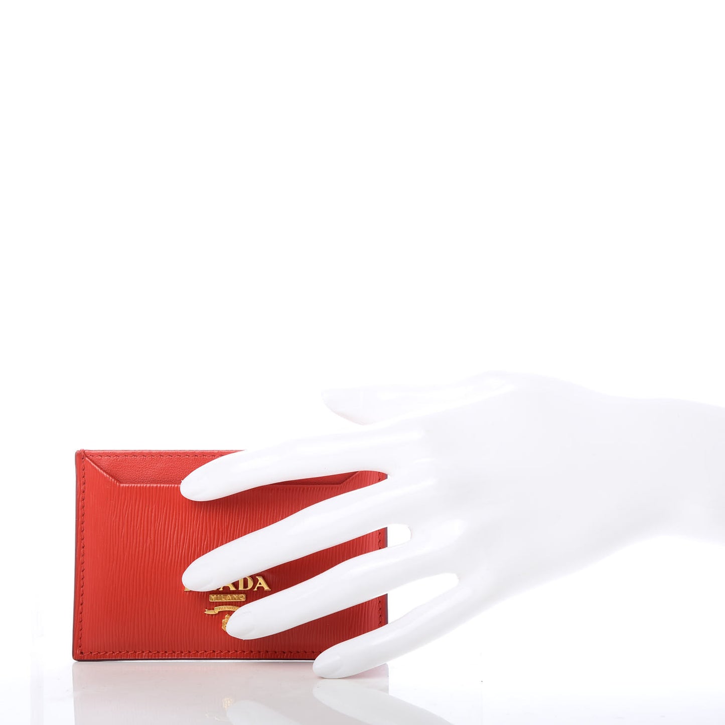 Vitello Move Metal Card Case Lacca