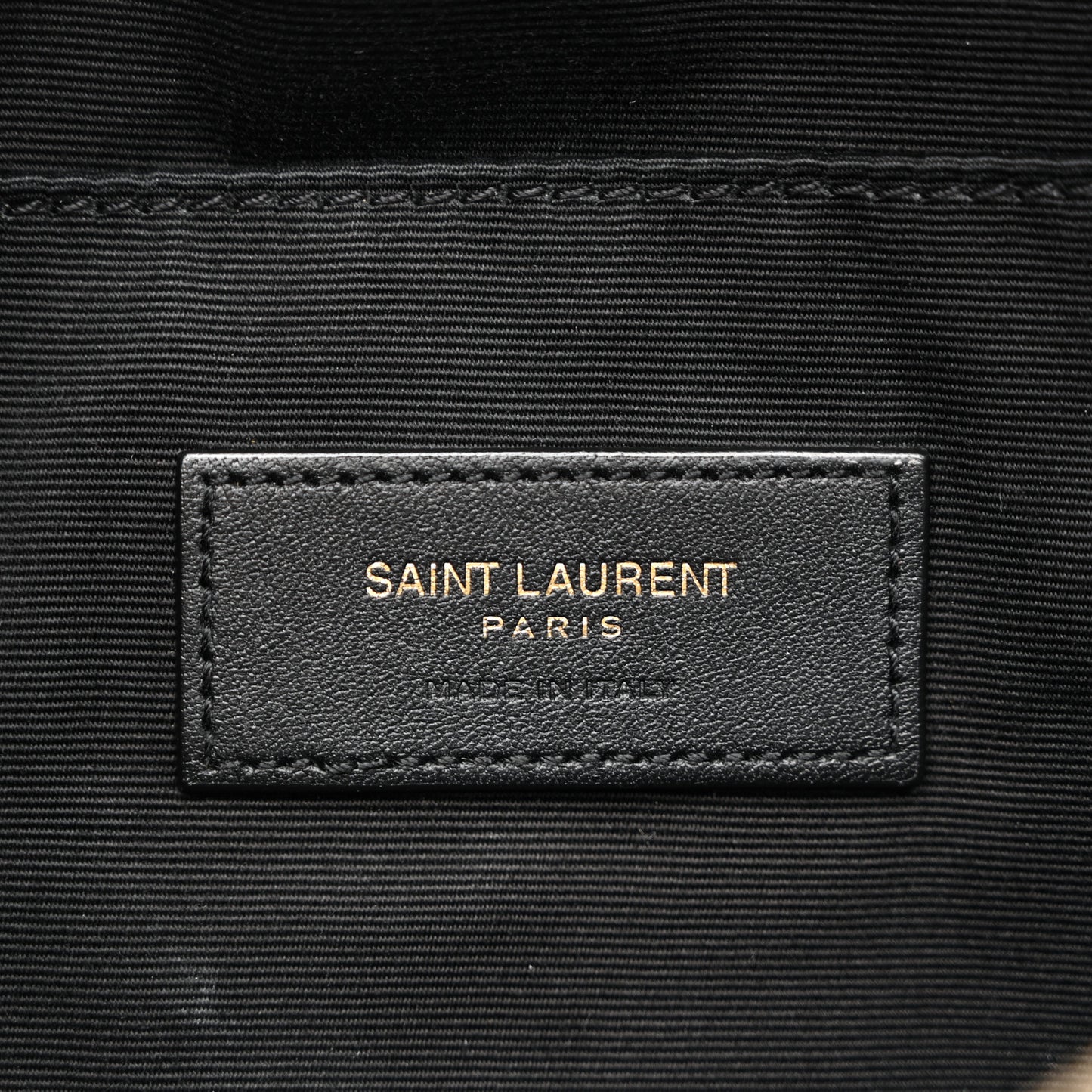 Grain De Poudre Monogram Belt Bag Black