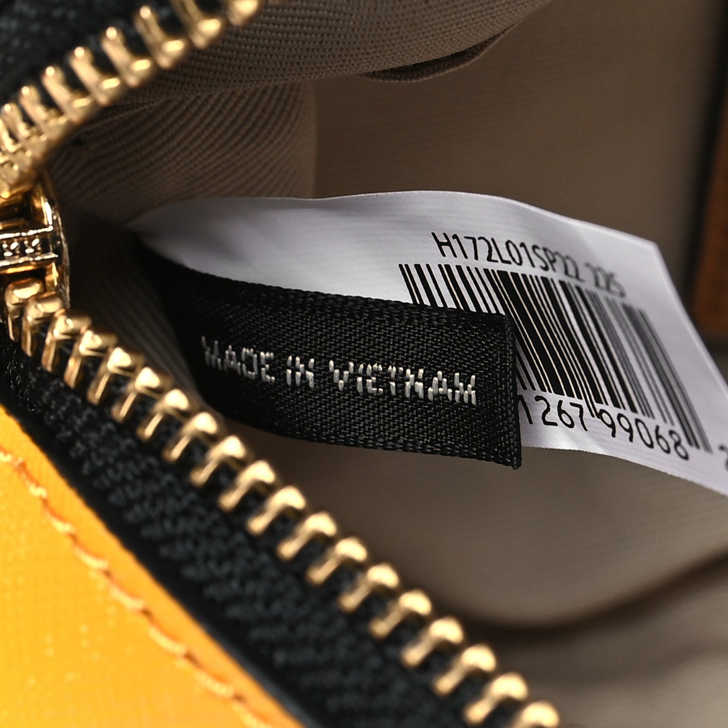 Saffiano Small Snapshot Camera Bag Cathay Spice Multicolor