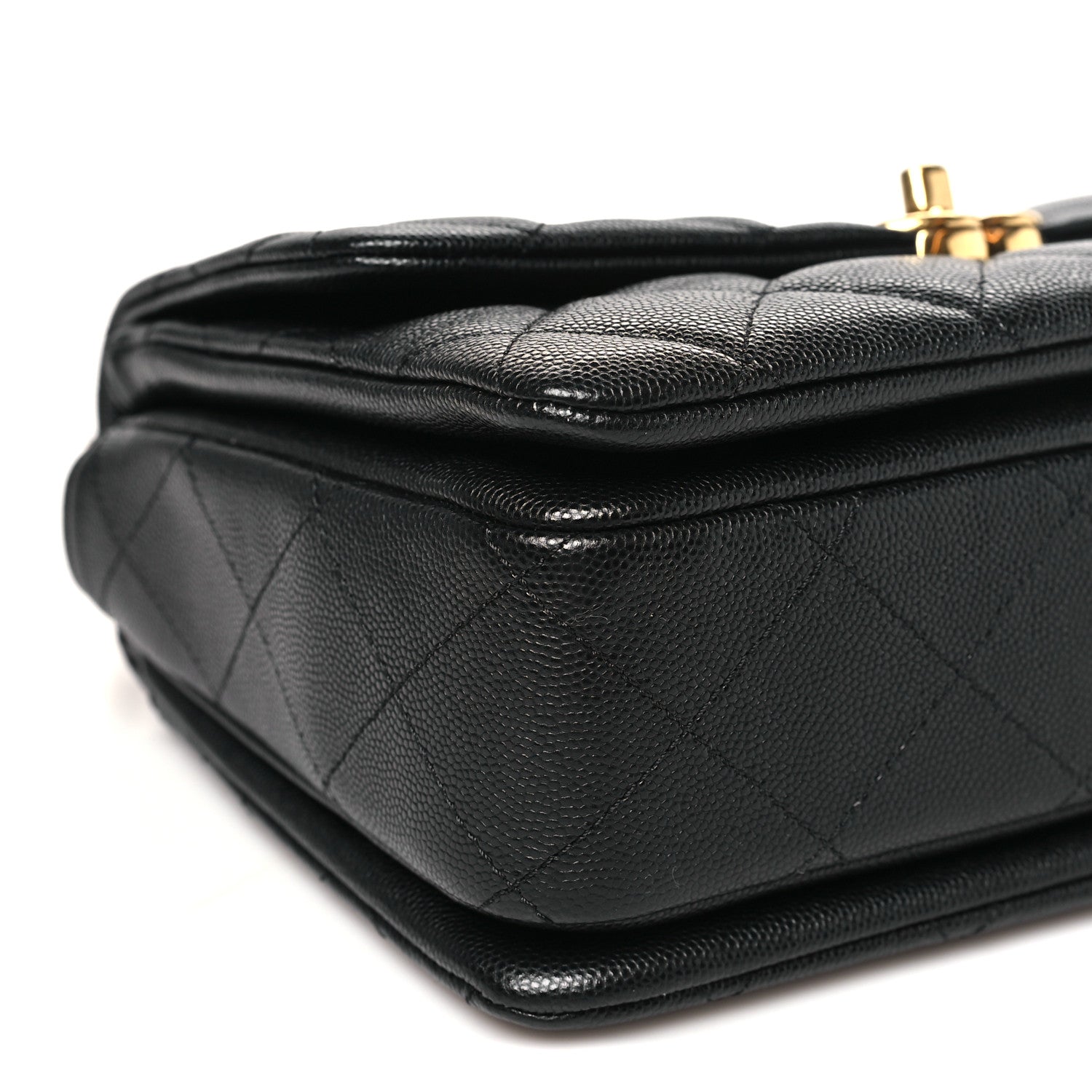 Chanel Caviar Quilted Coco First Flap Black 9 of 11