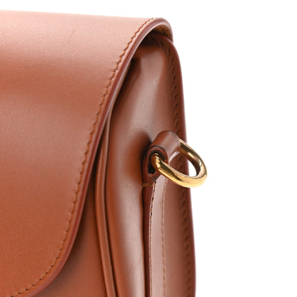 Christian Dior Box Calfskin Medium Bobby Flap Dark Tan 9 of 12