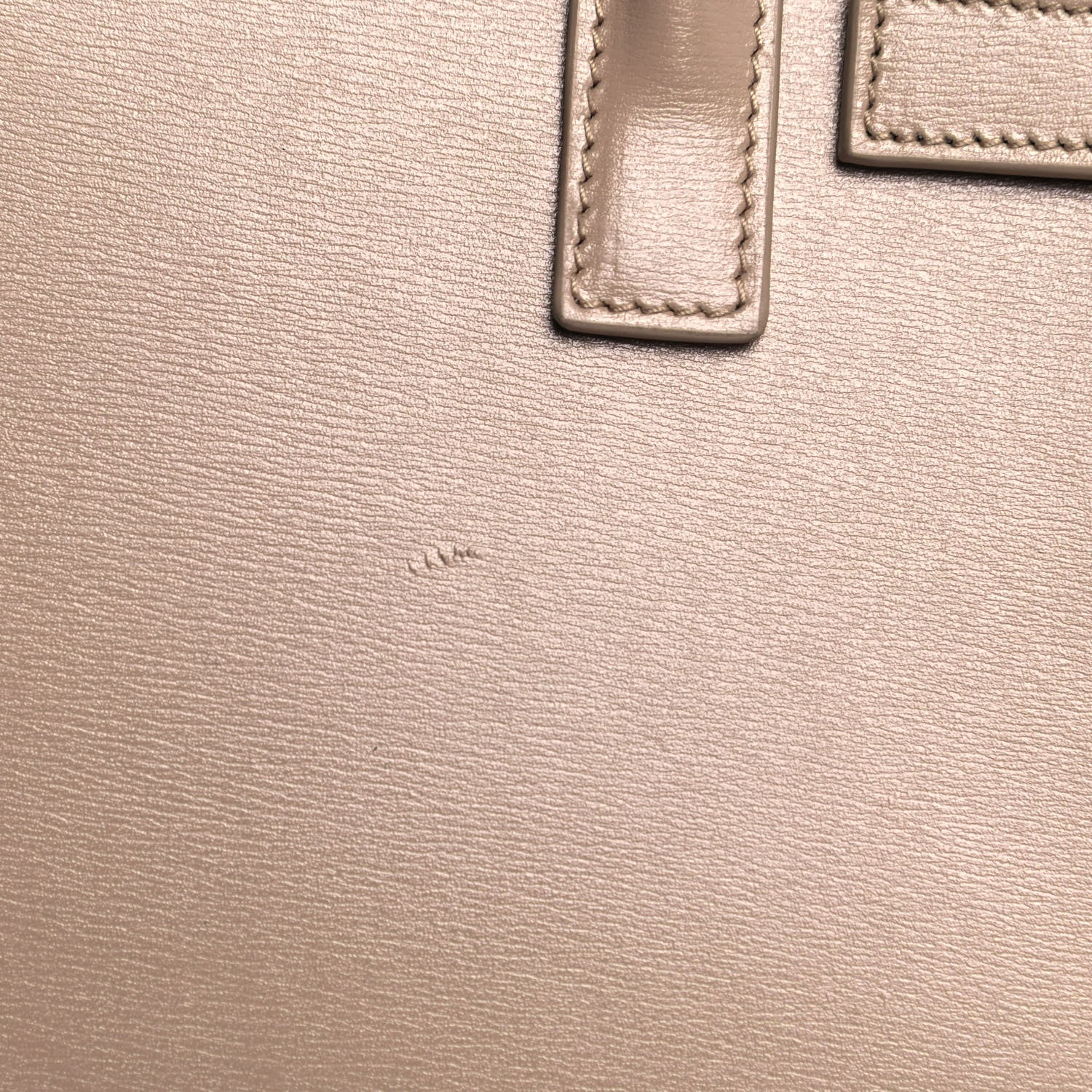 Saint Laurent Calfskin Nano Sac De Jour Dark Beige 15 of 16
