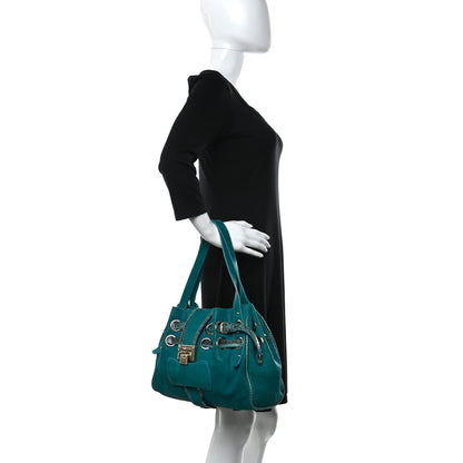 Jimmy Choo Watersnake Ramona Turquoise 2 of 12