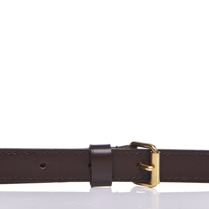 Louis Vuitton Calfskin Adjustable Speedy Bandouliere Shoulder Strap Brown 3 of 3