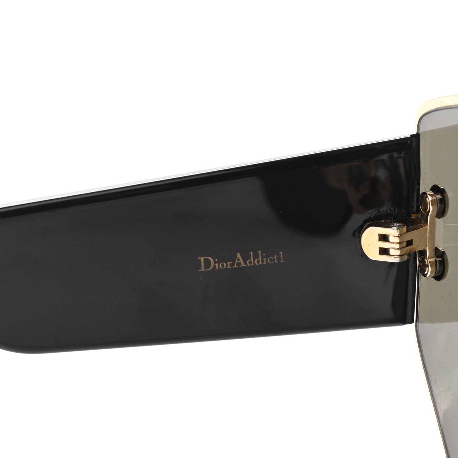 Christian Dior Addict 1 Sunglasses Black Gold 6 of 8