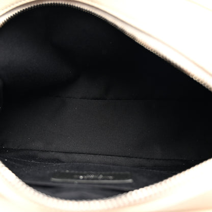Saint Laurent Lambskin Monogram Small Lou Camera Bag White 5 of 10