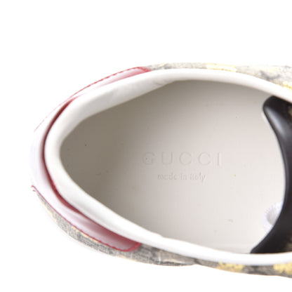 Gucci GG Supreme Monogram Bees Web Womens Ace Sneakers 36 Beige Oro Green Red 7 of 10