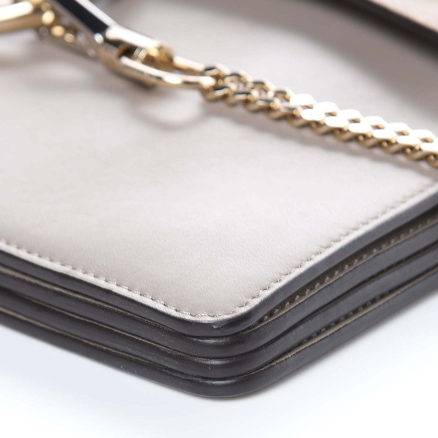 Calfskin Suede Medium Faye Shoulder Bag Motty Grey