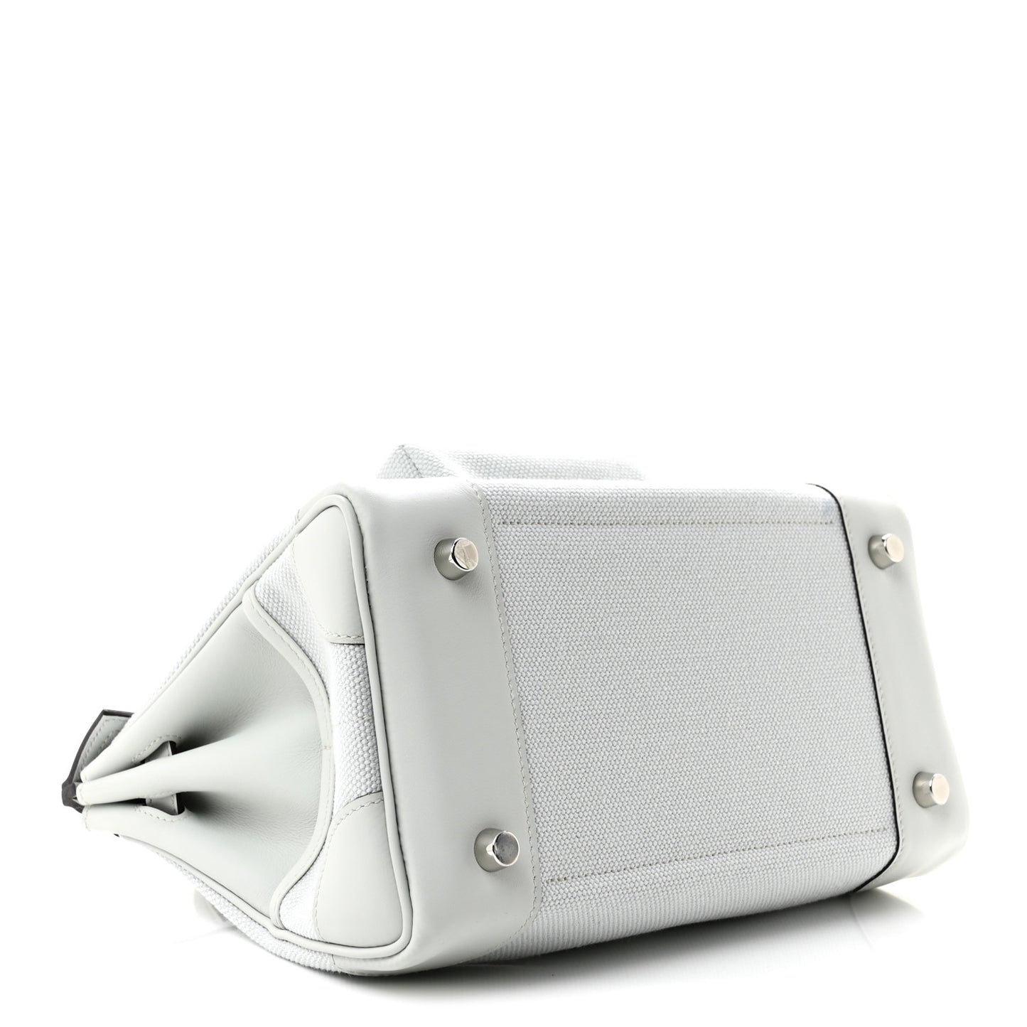 Toile Goeland Swift Cargo Birkin 25 Gris Platine