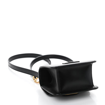Valentino Garavani Smooth Calfskin Micro VSling Shoulder Bag Black 4 of 10