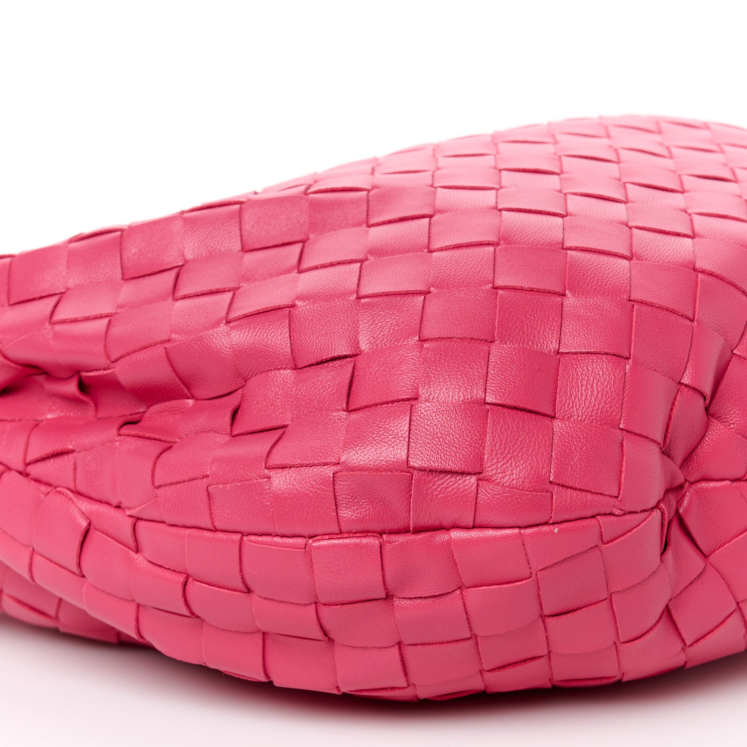 Bottega Veneta Nappa Intrecciato Teen Jodie Hobo Cranberry 9 of 10