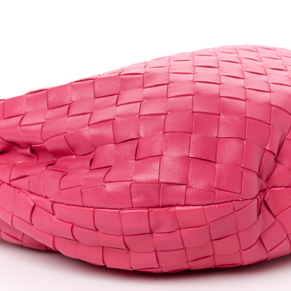Bottega Veneta Nappa Intrecciato Teen Jodie Hobo Cranberry 9 of 10