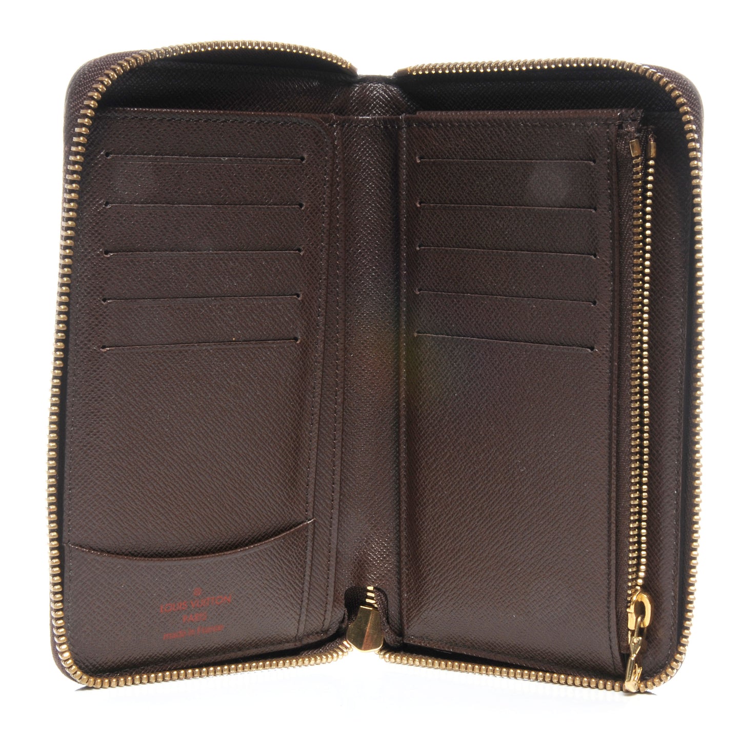 Damier Ebene Zippy Compact Wallet