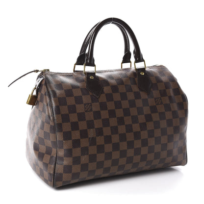 Louis Vuitton Damier Ebene Speedy 30 3 of 15
