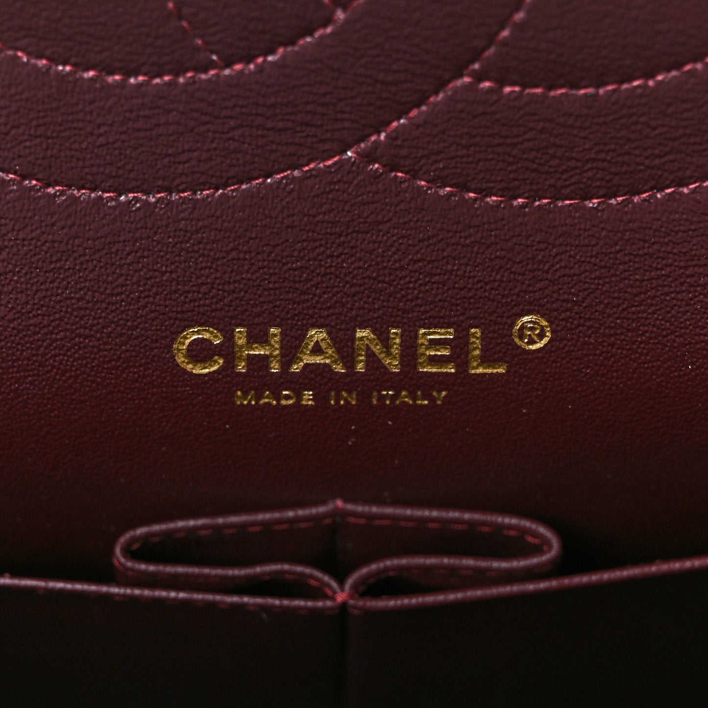 Lambskin Quilted Jumbo Double Flap Black